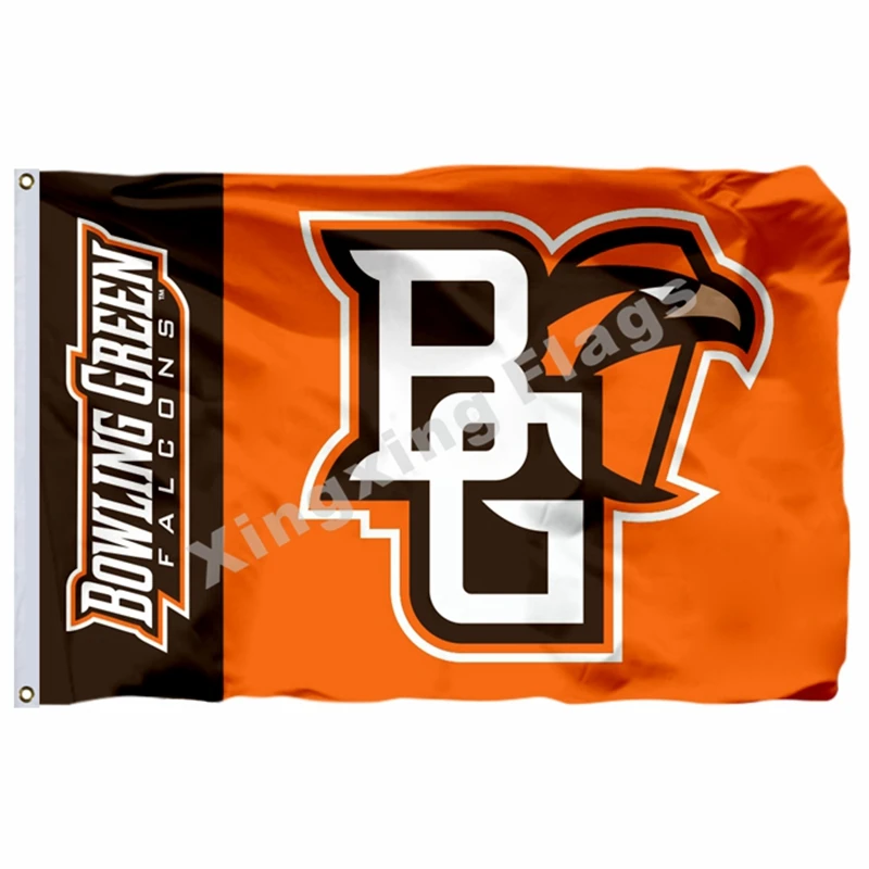 Bowling Green Falcons Flag 3ft X 5ft Polyester NCAA Bowling Green
