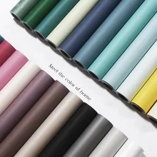 Высококачественные нетканые обои, простые однотонные черно-белые и серые теплые обои для спальни, гостиной, телевизора