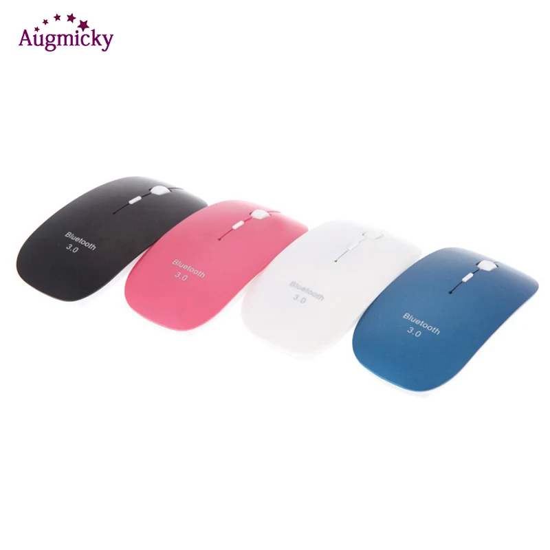 Ультратонкая Беспроводная оптическая мышь 1600DPI Bluetooth 3 0 игровая офисная для Windows