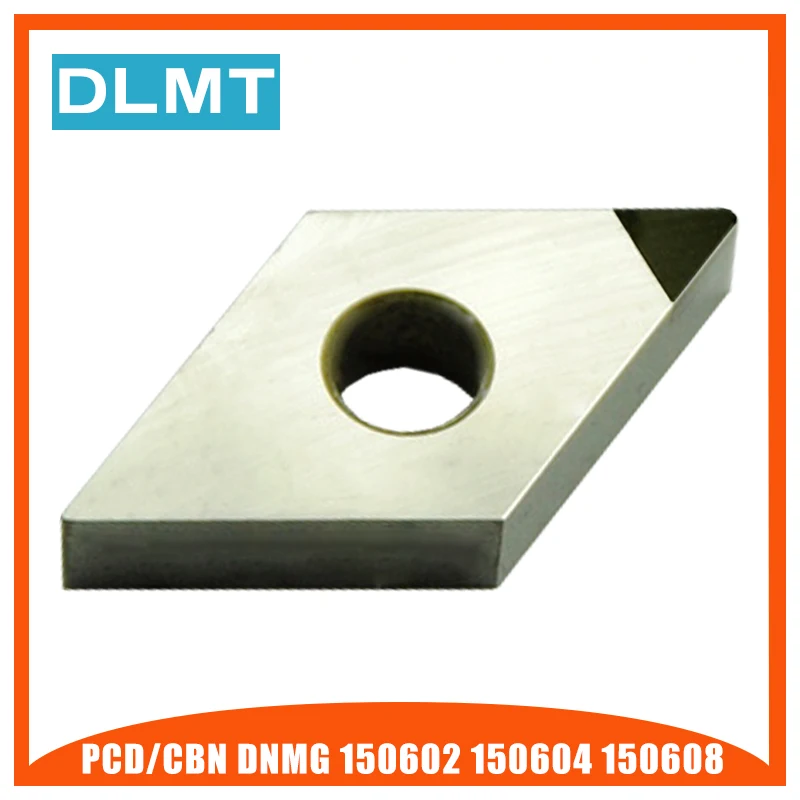 Круглые вставки 1 шт. PCD/CBN DNMG150602 DNMG150604 DNMG150608 режущий инструмент для резки с ЧПУ
