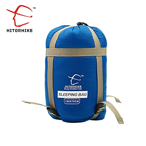 Hitorhike, 75x190 см, мини, для улицы, ультралегкий конверт, спальный мешок, ультра-маленький размер, для кемпинга, туризма, альпинизма, костюм, 3 сезона - Цвет: royal blue