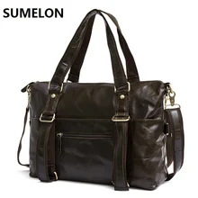 Мужские сумки из натуральной кожи, повседневные сумки, модные сумки из коровьей кожи на плечо, сумки-мессенджеры