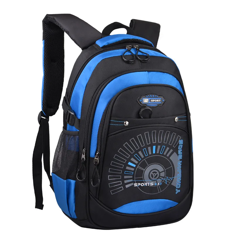 Orthopedics, health of children school bag Waterproof nylon large capacity school bags for teenagers Travel Backpack
