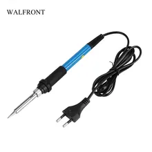 Электрический паяльник WALFRONT EU/US с регулируемым температурным переключателем, сварочный ремонт, ручной инструмент, паяльная станция, паяльная пушка, тепловая ручка
