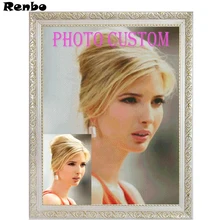 DIY фото на заказ Алмазная вышивка крестиком 5D Алмазная вышивка бисером мозаика картина стразы украшение дома