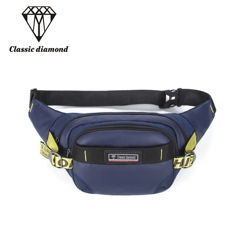 

Classic Diamonds Girls Waterproof Waist Bag Women Hip Waist Pack Fanny Pouch Money Belt Bags Coin Bum Bag Travel Cashier Pouch