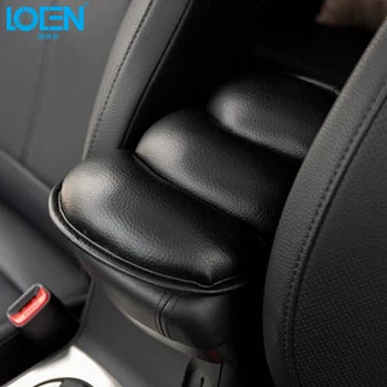

LOEN 1PC Car Central Armrest Console Box Pad Cover Cushion Protective Case Arm Rest Seat Box Padding Automobiles Seat Cover