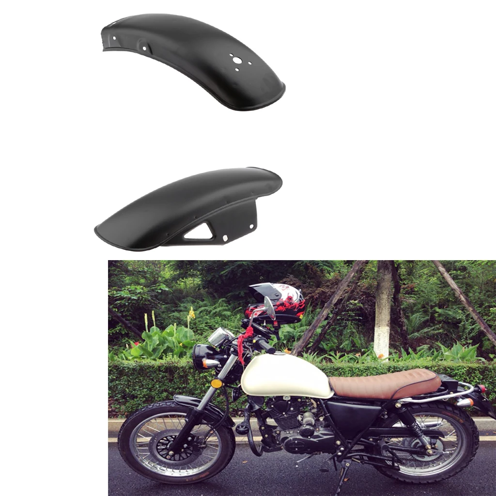 Front Rear Wheel Fender Mudguard Motorcycle Motorbike for Suzuki GN125/GN250 Front Rear Wheel Fender Mudguard