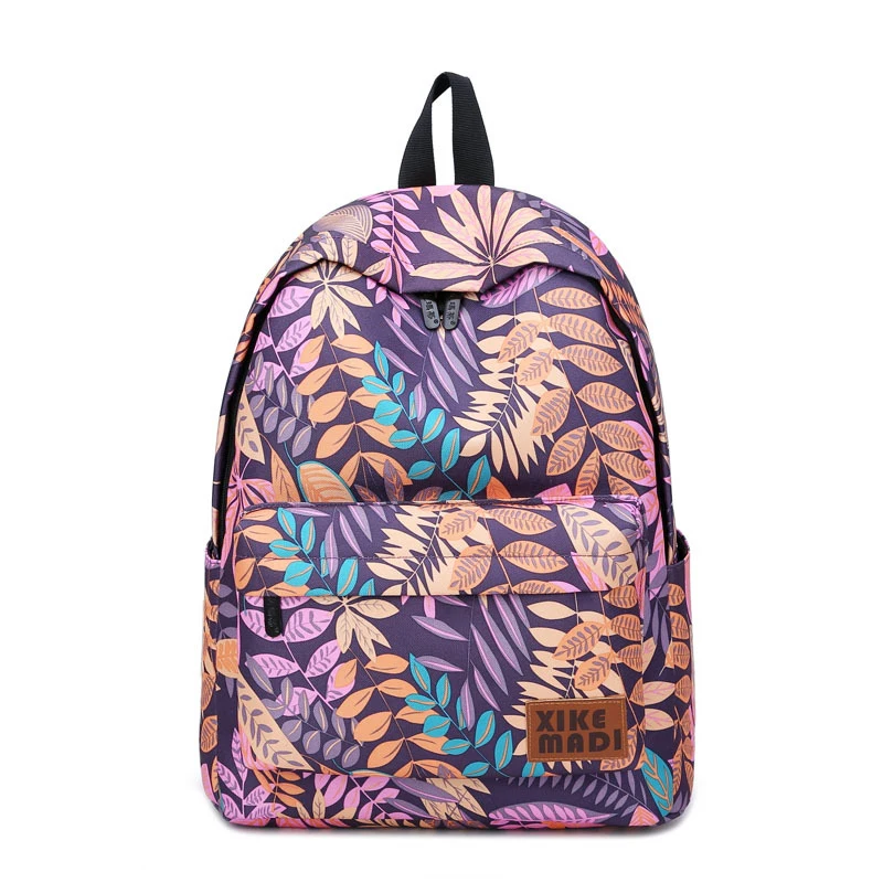 Buy Waterproof School Backpack Women Canvas School Bags for Teenage