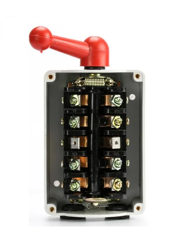 Drum Switch Forward//Off//Reverse Motor Control Rain-Proof Reversing QS-15A 380V