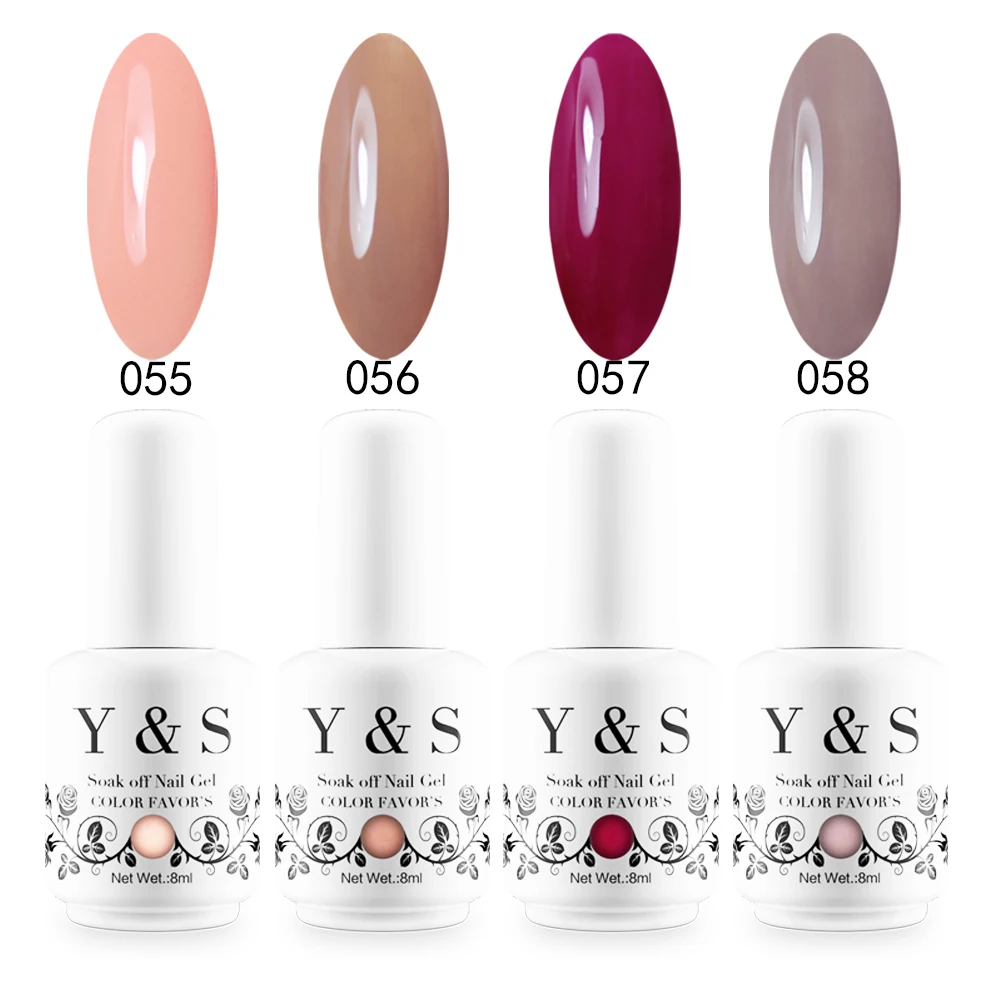 

Perfect Summer 4Piece Nail Polish Gel 8ml Nail Gel Lacquer LED UV Gel Soak Off Long Lasting Varnish 240 Colors Choose Gel Polish