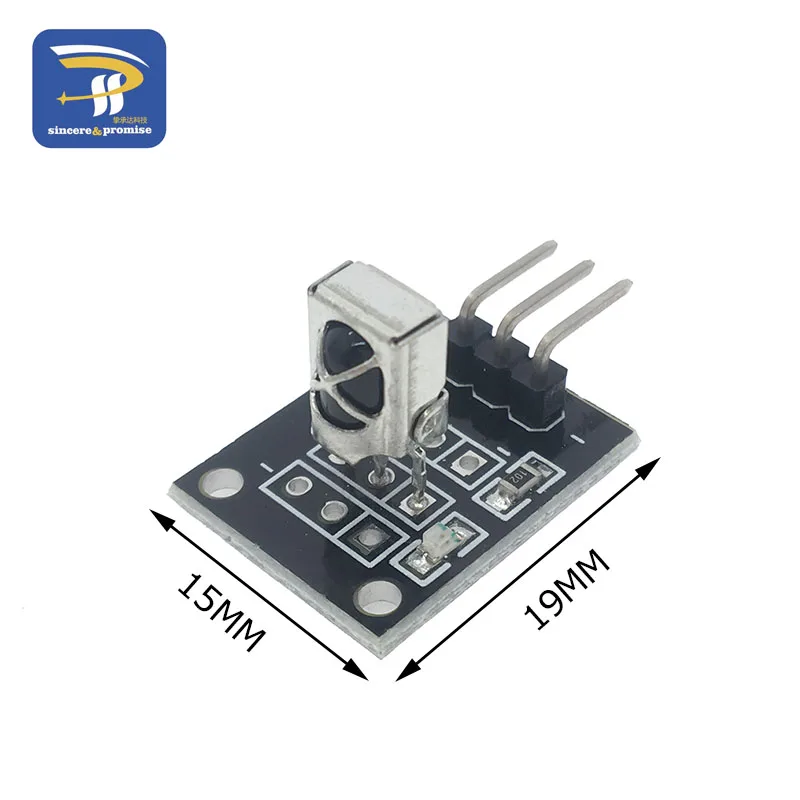 

3pin KY-022 TL1838 VS1838B 1838 Universal IR Infrared Sensor Receiver Module for Arduino Diy Starter Kit