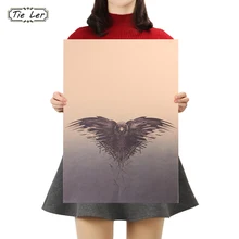 TIE LER фильм Сериал плакат Игра престолов домашний интерьер украшения из крафт-бумаги винтажный плакат на стену наклейки 50,5X35 см