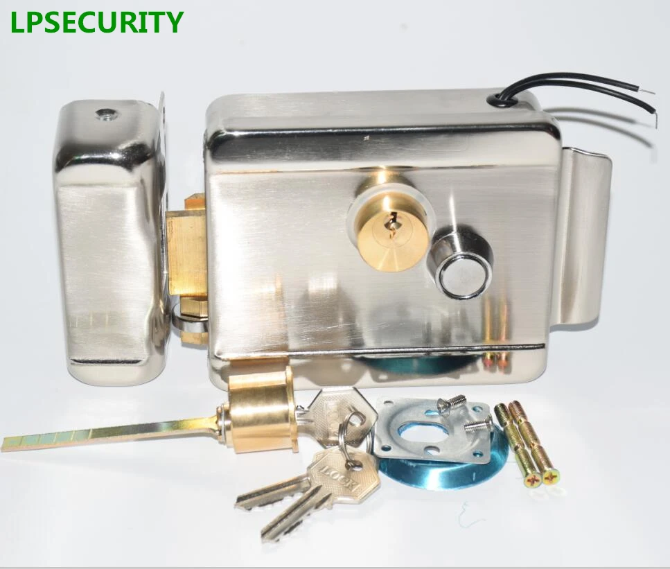 Lpsafety домашняя фабрика склад ворот дверь электрическое управление дверной замок