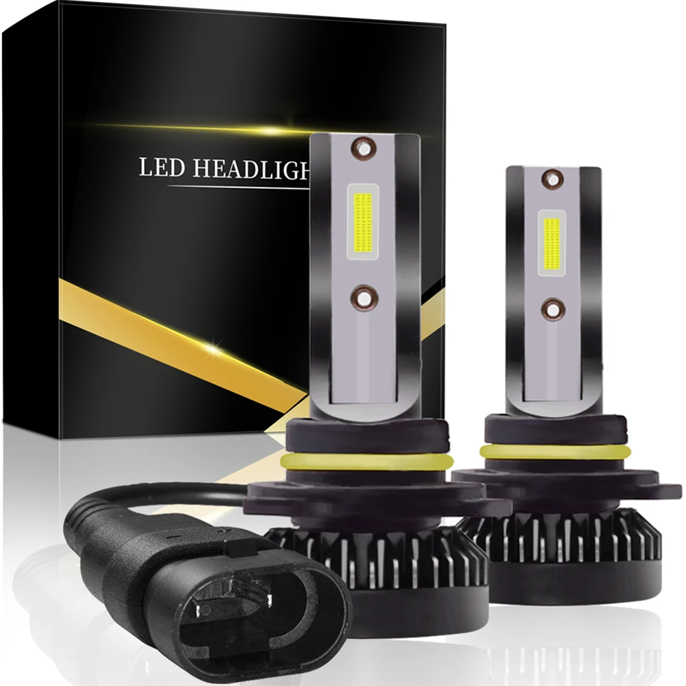 LED Headlight Bulbs Headlights Chips Adjustable High/Low Beam/Fog Lights Series 40W 8000LM 6000K Cool White (2 PCs) | Автомобили и