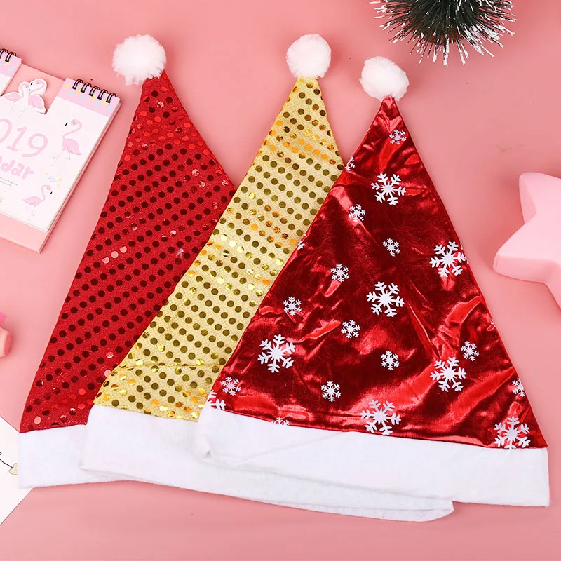 Cartoon Cute Christmas Hat Creative Christmas Gift Kindergarten Children Decorative Hat Adult Girl Headwear