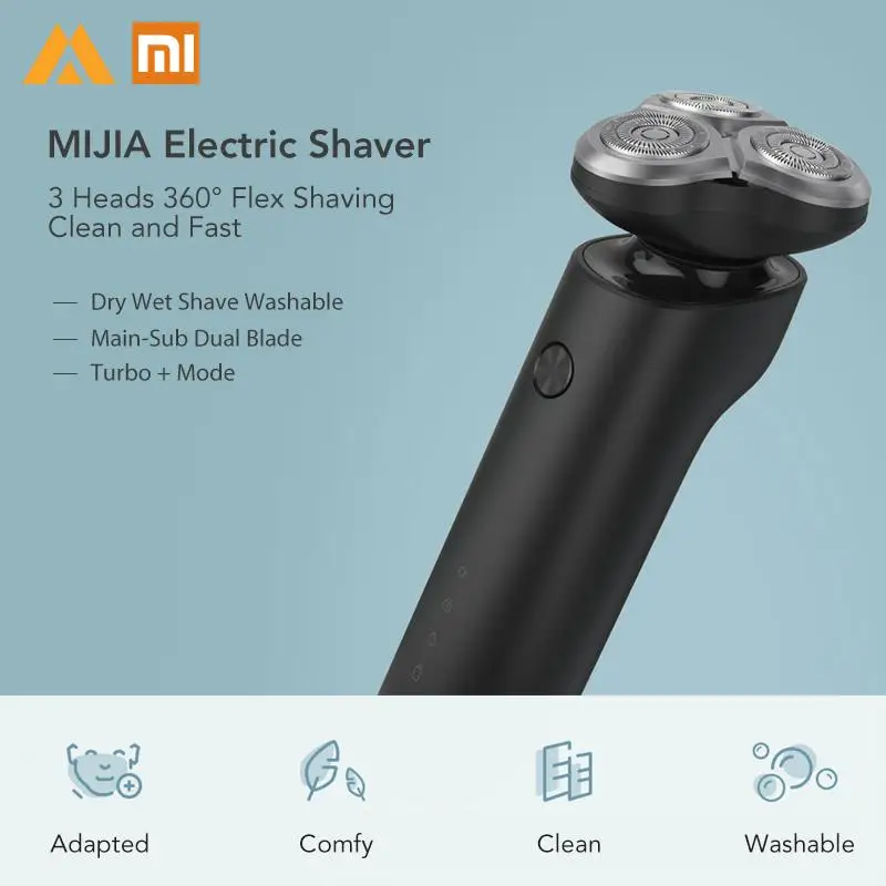 Xiaomi Mijia электрическая бритва для бритья xiomi xaomi 360 градусов поплавок для бритья Xiami электрическая бритва для мужчин