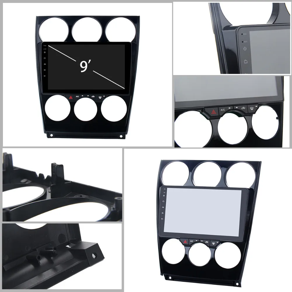 Discount Android 9.0 Car Radio 2 Din Gps Navi For Mazda 6 2006 2007 2008 2009 2011 2012 2013 Mazda6 Px6 Dsp Ips 4gb+64gb 8-core Rds DVR 0