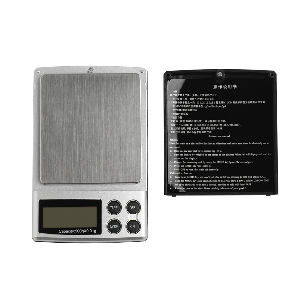 1 шт. устройство для взвешивания инструментов электронные весы с ЖК-дисплеем Gram цифровые карманные весы кухонные принадлежности
