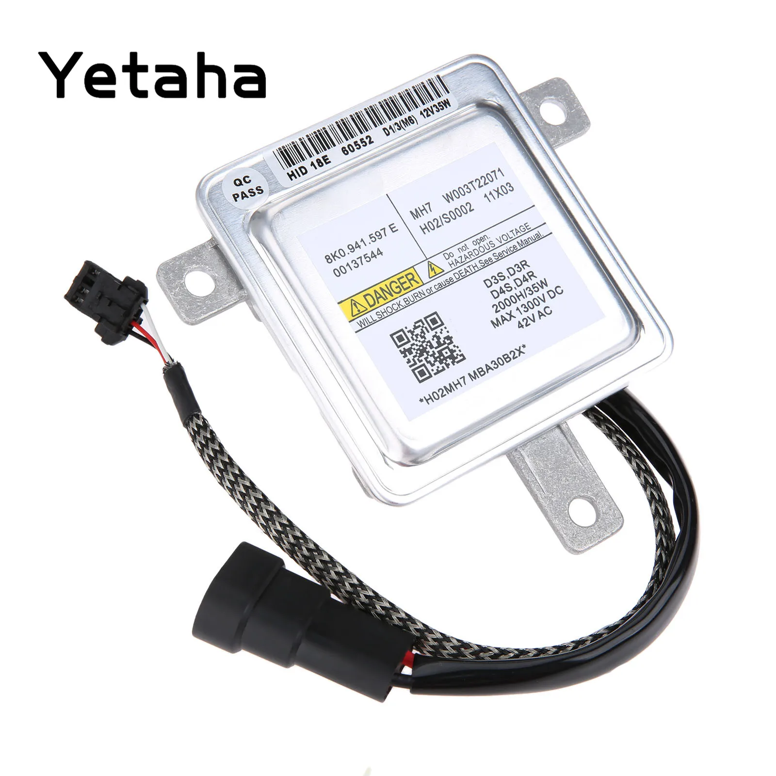 Yetaha W003T22071 8K0941597E D1S Xenon HID балласт для фар воспламенитель высокой мощности выходной