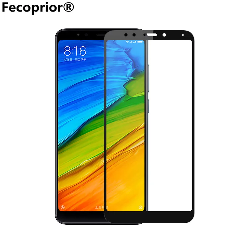 

A2 Lite Tempered Glass For Xiaomi Redmi 6 6A 6 Pro High Quality Full Cover Screen Protector Hard Film + Clean Kit Fecoprior