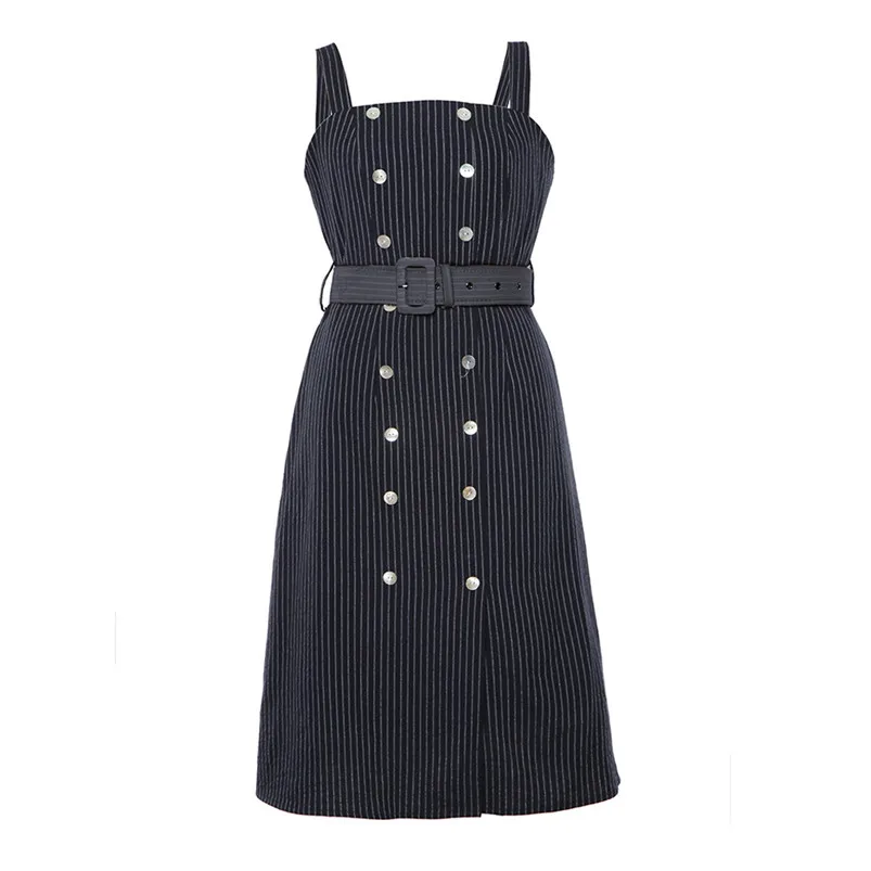 Women's Summer Sleeveless Casual Loose Swing T-Shirt Dress with Pockets Dress sukienka damska plus size vestidos verano H13 (11)