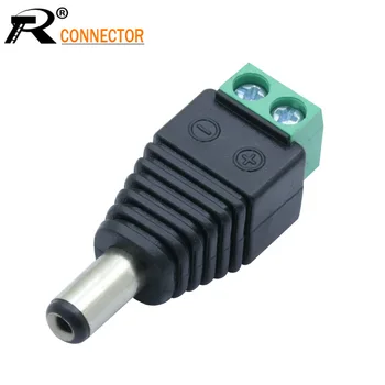 

Power DC Jack CCTV Video Balun 5.5*2.1mm DC Power Plug Terminals Connector Adapter 3pcs