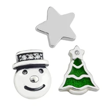 3 шт части для медальона-подвески кулон и ожерелье стерлингового серебра 925 ювелирные изделия