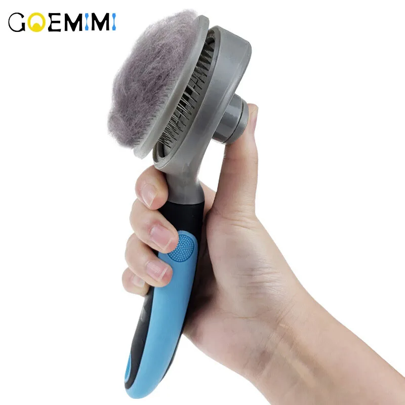 

Dog Cat Comb Shedding Tool Brush Comb Rake Pet Fur Grooming Quick Clean Short Hair Pet Grooming Comb