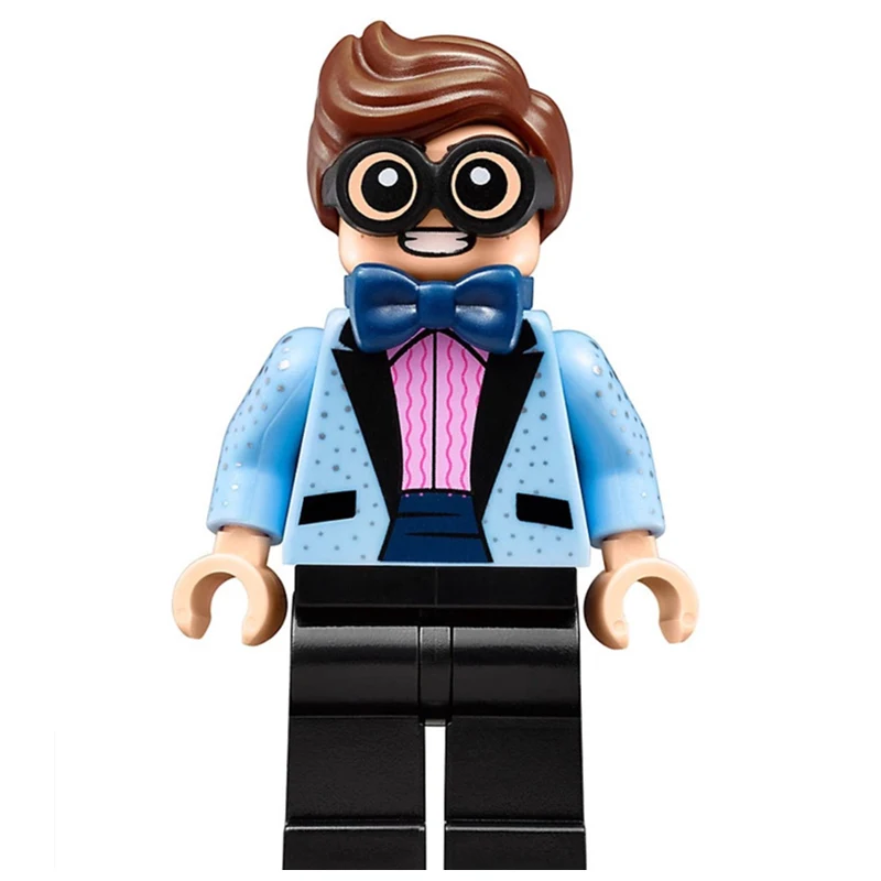 

Single Sale 2017 BATMAN MOVIE  Riddler DICK GRAYSON ROBIN Blue suit Building Blocks SUPER HEROES Action Figure minifig Toys Gift