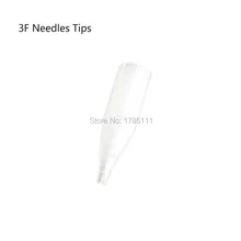 3F Стандартный наконечники игл для татуажа 100 шт. Перманентный Макияж игла для татуировки бровей шапки цена оптовой продажи Пластик наконечники игл для татуажа