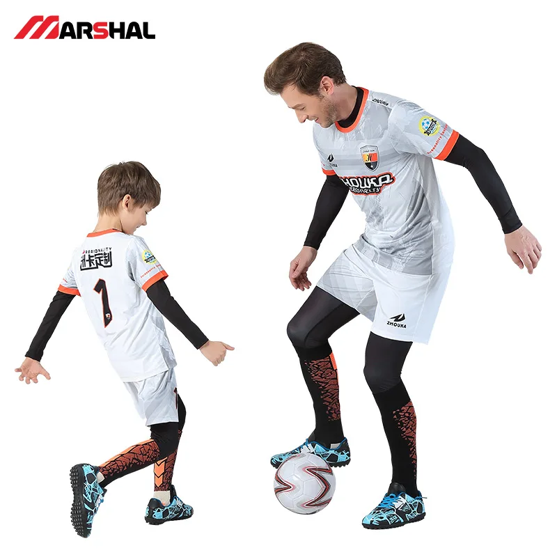

Soccer Uniform For Boys Men Custom Name Number Outdoor Training Tracksuit Survetement Football 2018 2019 Survet Sports Uniform