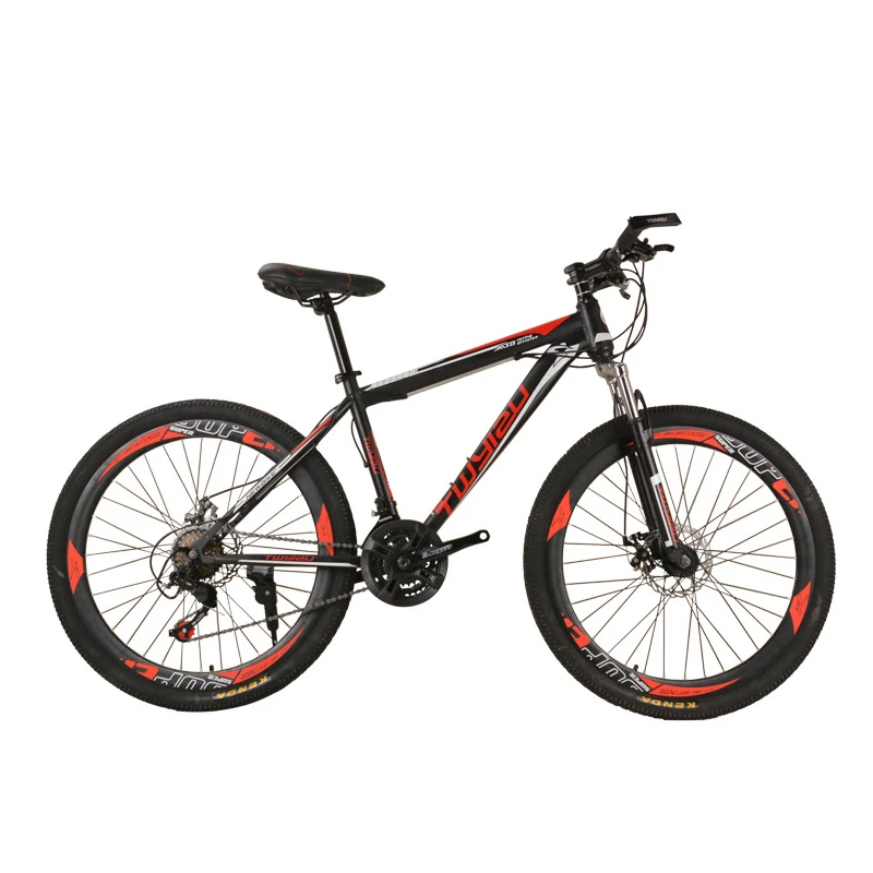 

26-inch 24 speed bmx mountain bike High carbon steel disc brake shock Adult mtb bicycle
