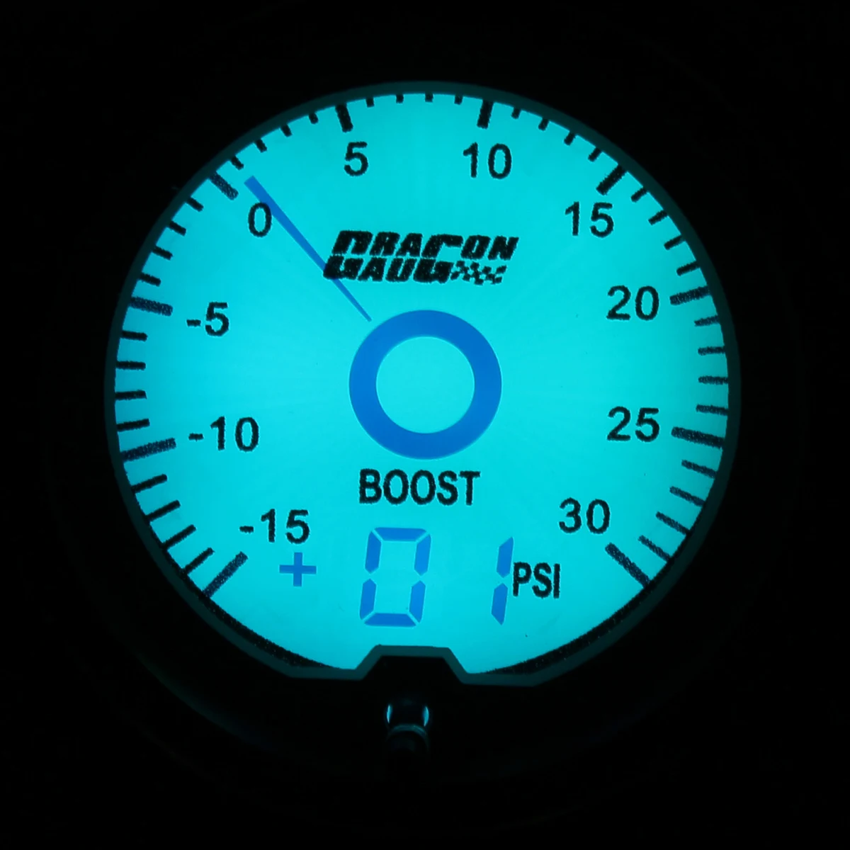 Универсальный " 52 мм psi Turbo Boost датчик цифровой светодиодный фонарь двойной дисплей Автомобильный измеритель