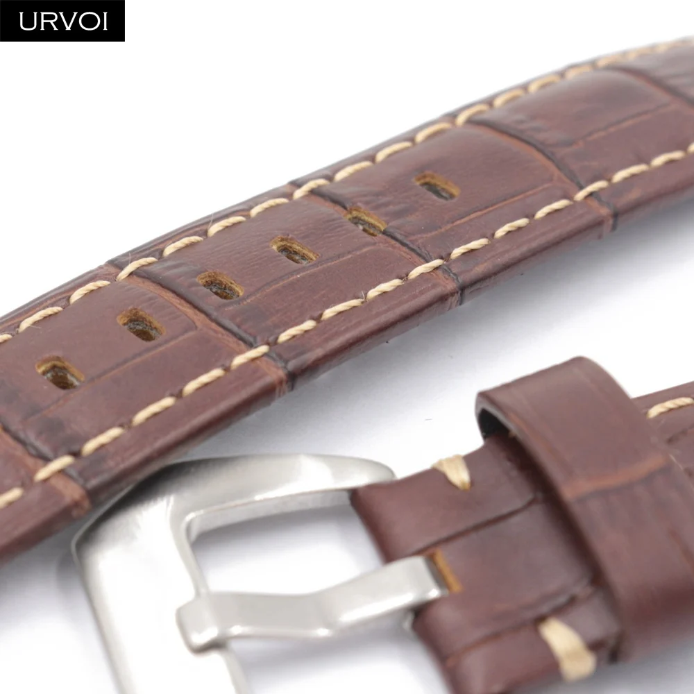 URVOI ремешок для apple watch series 5/4/3/2/1 Мягкий ремень из коровьей кожи наручных часов iwatch