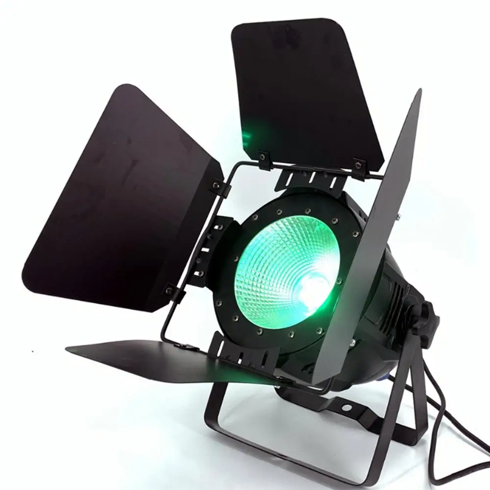 Светодиодный прожектор COB 200 Вт с дверями амбара RGBWA UV 6 в 1/RGBW 4in 1/RGB 3in 1/теплый белый