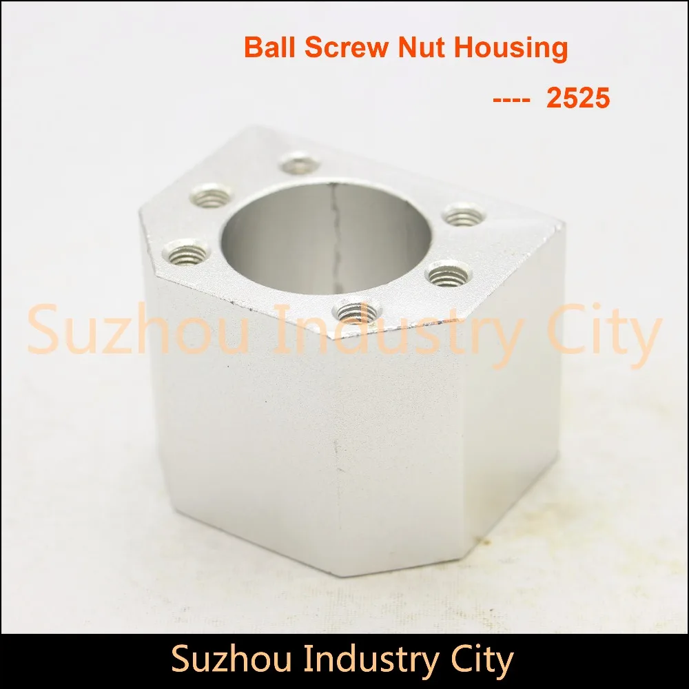 

Linear Motion Ball screw SFE 2525 ball screw nut housing nut clamping bracket !