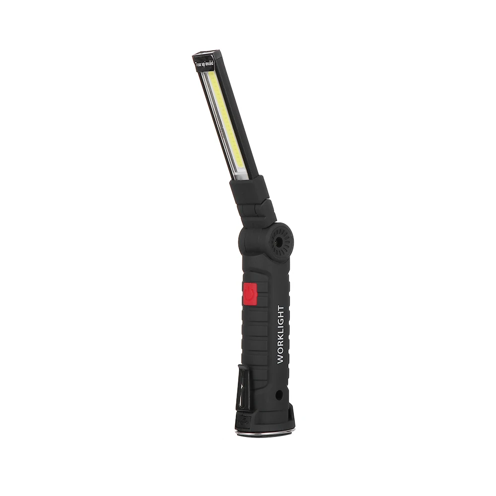 

Portable 3 Mode COB Flashlight Torch USB Rechargeable LED Work Light Magnetic COB Lanterna Hanging Hook Lamp For Outdoor Camping