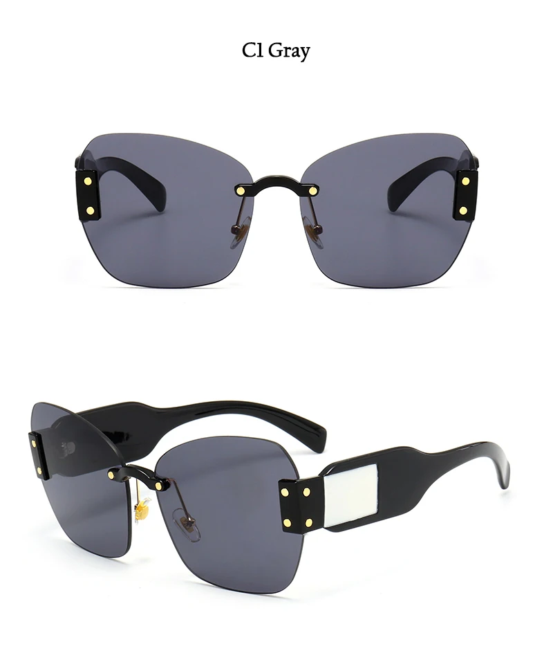 2018 New Cat Eye Goggle Sunglasses (11)