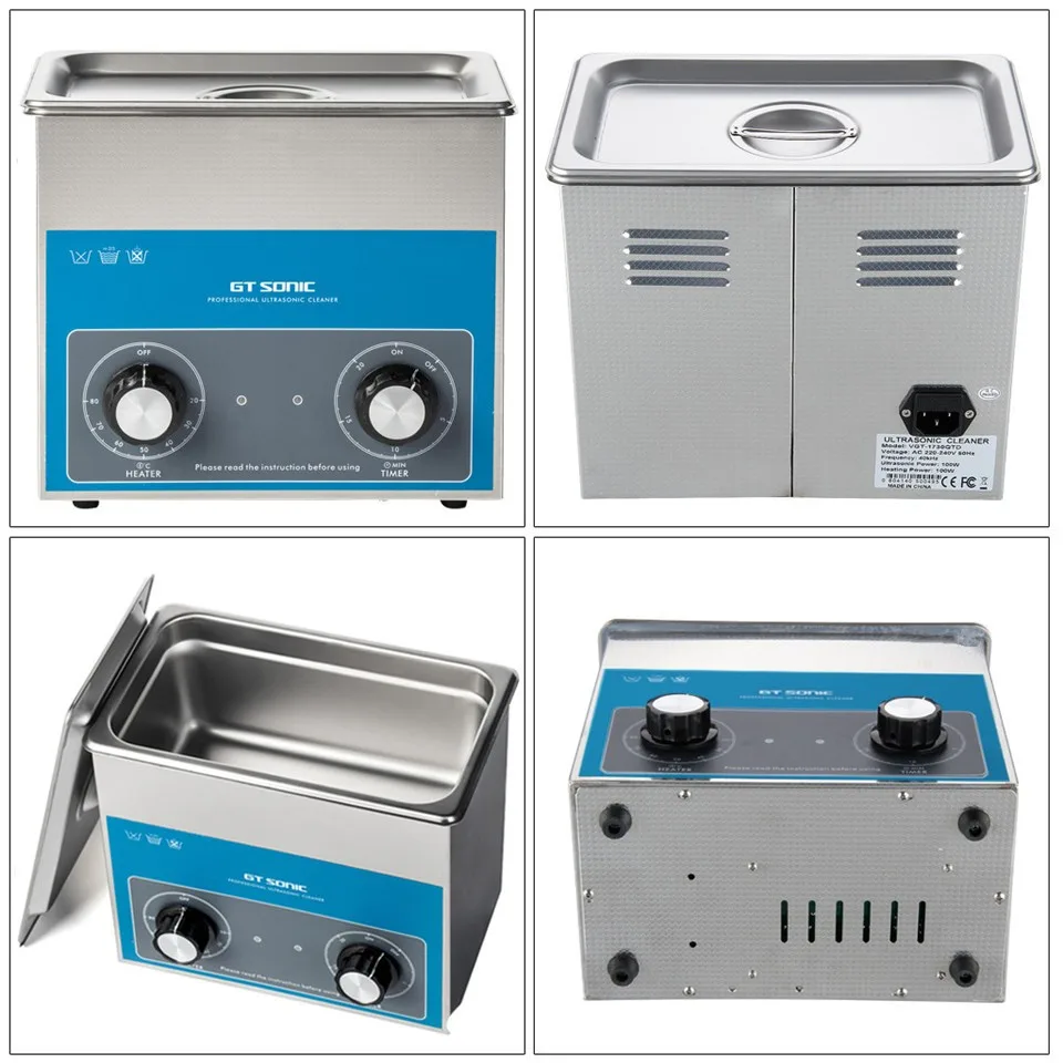 Digital Ultrasonic Cleaning Transducer Baskets Jewelry Watches Dental PCB CD 0.8L 35W 42kHz Ultrasound Cleaner Ultrasonic Bath7