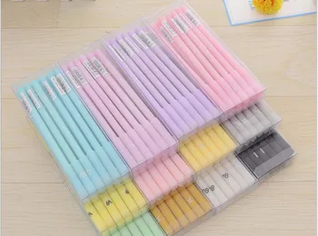

korea lovely constellation gel ink pen cartoon stationery prize kawaii student learning writing pen black neutral pen 144pc/lot
