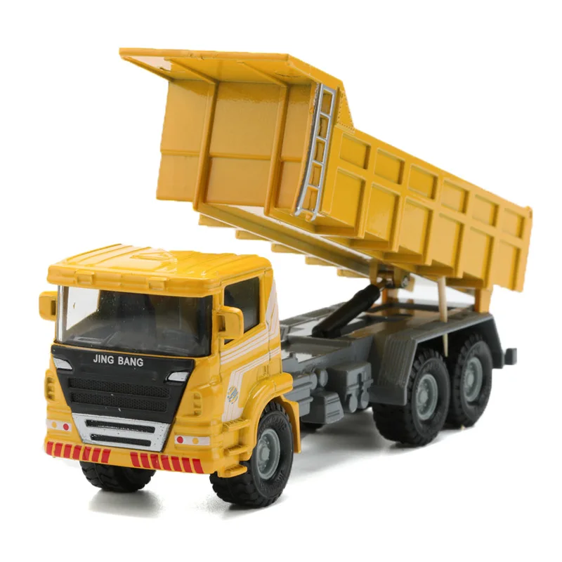 JINGBANG 160 Dumper Truck Model Toy Alloy Dump Trucks Engineering
