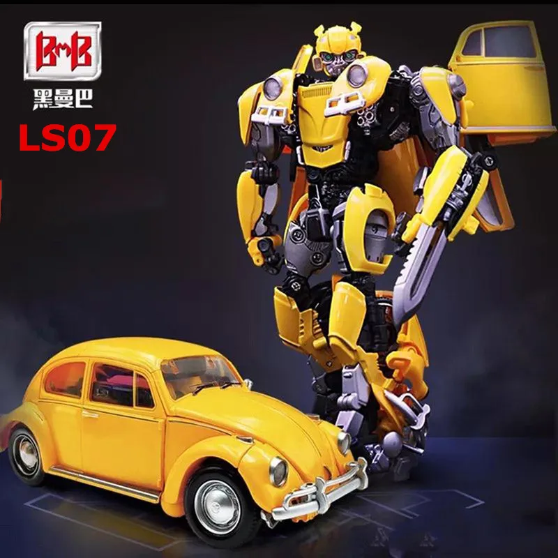 

BMB LS07 KO MPM07 Transformation armour wasp yellow bee beetle movie alloy action figure robot toy