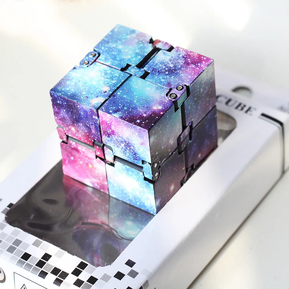 Creative  Starry Sky Infinity Cube Adults Stress Relief Kids Toys Gift
