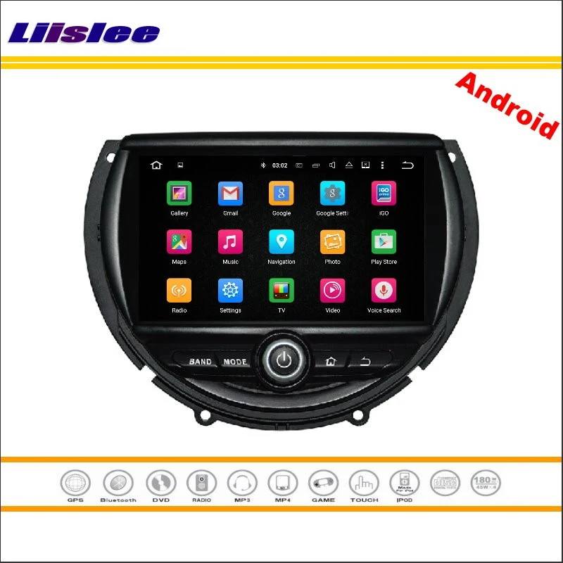 

Liislee Car Android Multimedia For BMW Mini 2014~2016 - Stereo Radio Audio CD DVD Player GPS Nav Navi Map Navigation System