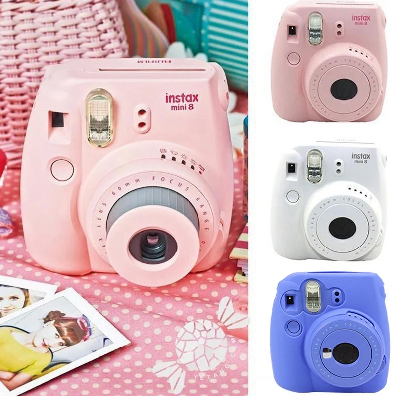 Камера/Видео Сумки защитный чехол для polaroid mini 8 1 шт Повседневный Классический фосфоресцирующий