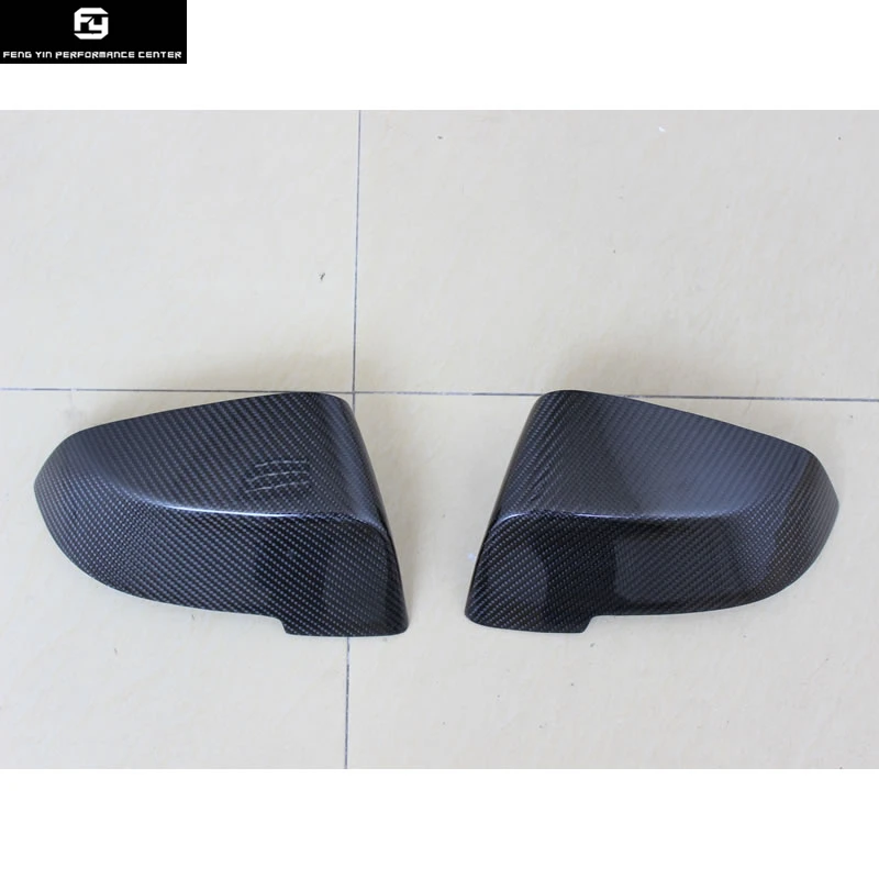 

F10 525i 530i stick style Carbon fiber Side mirror cover for BMW F10 5 Series 14-16 Free shipping