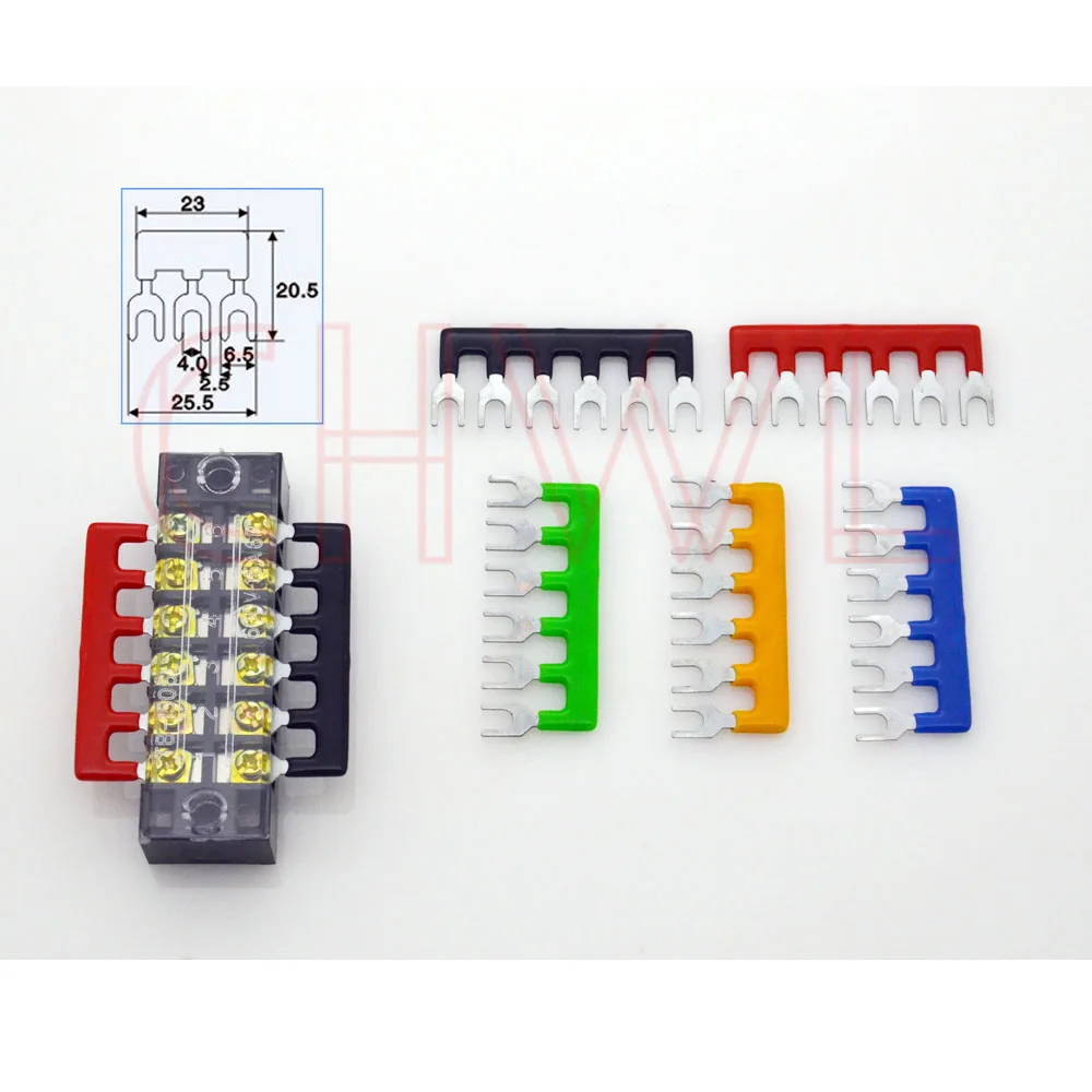 TB-1502-03-04-05-06-08-10 Соединительная полоска клеммный блок 1 шт. в продаже Короткий разъем TB 15A