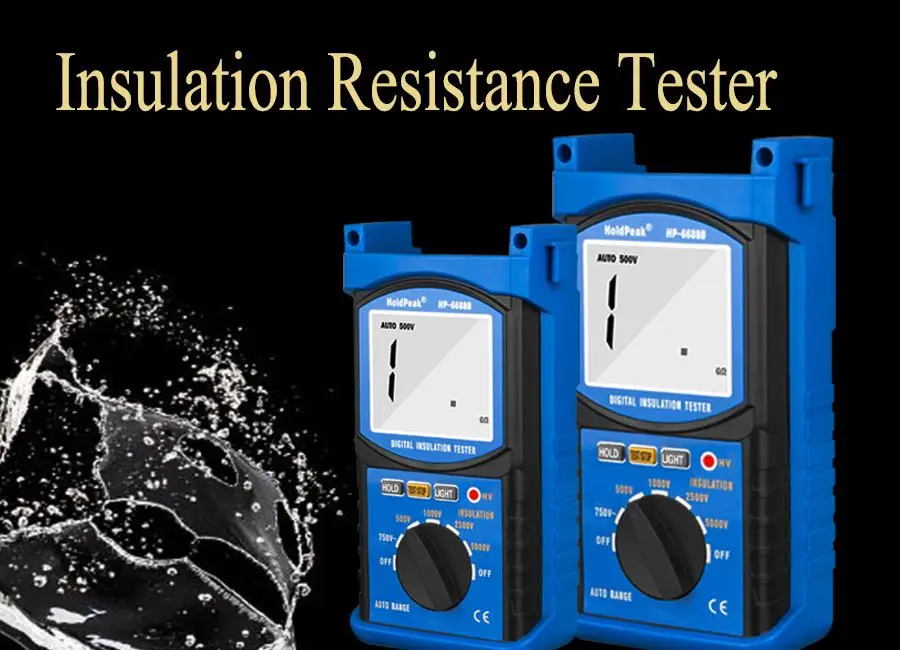 

New Digital 5000V Auto Range Megohmmeter multimeter HP-6688B Insulation Resistance Tester Meter