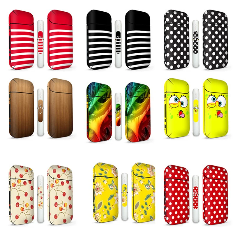 

Ambrose Vape New Style IQOS Sticker Stripe Pattern IQOS Skin 15 Colors In stock